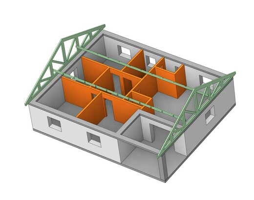 Model rodinného domu 2